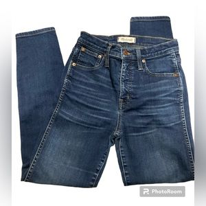Madewell 10” High Riser Skinny Skinny
